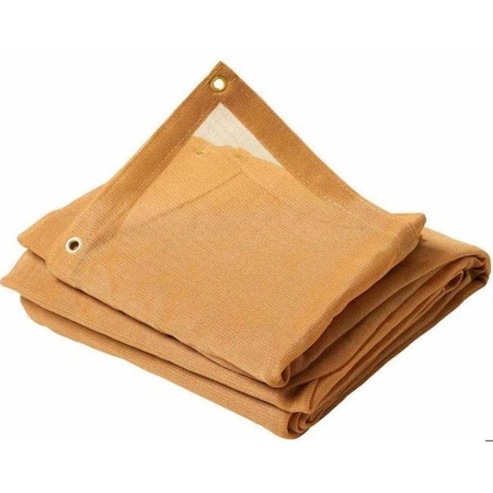 12' X 24' Tan Mesh Shade Tarps